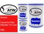 Preview: Nissan, Cayenne Red Metallic Tricoat, NBL: 500ml Lackdose + 500ml Klarlack + 250ml Härter - Set, von ATW Autoteile West.